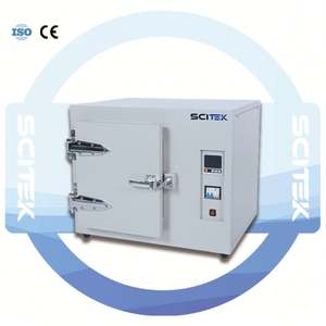 Four de séchage à air forcé SCITEK 50-200L Four de séchage certifié ISO CE avec alarme de surchauffe - Product Image 2