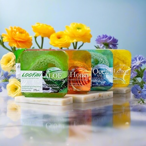 สบู่ลูฟาห์ธรรมชาติทำมือ OEM กลิ่นทีทรี ช่วยผลัดเซลล์ผิวและเพิ่มความชุ่มชื้น ทำความสะอาดผิวขาว สมบูรณ์แบบสำหรับการดูแลผิว - Product Image 2