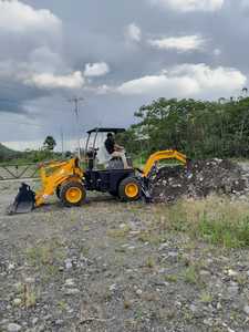 TH10-50รถตักดินขนาดเล็ก4x4ล้อขับเคลื่อน2.8ton ความจุ Eaton กระบอกไฮดรอลิก Kubota EPA เครื่องยนต์รถตักผลิตในจีน - Product Image 3