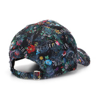 Casquette de baseball 6 panneaux unisexe en polyester à imprimé floral ethnique, respirante, imperméable, anti-UV, pour toutes les saisons, sportive et quotidienne