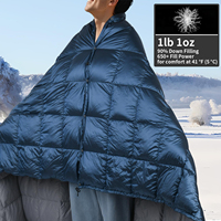 Couverture de camping polyvalente quatre saisons en duvet respirante anti-condensation, couette moelleuse pour le printemps, l'automne, l'hiver et le glamping en extérieur