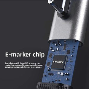 Cable <span class=keywords><strong>USB</strong></span> Tipo <span class=keywords><strong>C</strong></span> en Ángulo de 90 Grados, <span class=keywords><strong>USB</strong></span> 3.2 Gen 2x2, Carga Rápida, Transferencia de Datos, Transmisión de 80 Gbps, 240 W, 8K, 60 Hz, Función Completa - Product Image 6