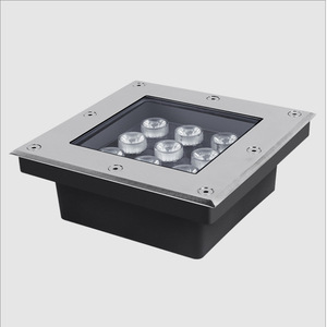 Lumière LED Souterraine 5000K Lumière du Jour IP65 Encastrée en Acier Inoxydable Éclairage Paysager Type III avec Détecteur de Mouvement - Product Image 2