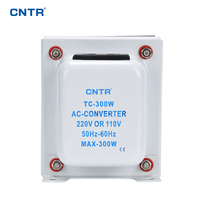 Convertidor de voltaje del adaptador de CA de 300W para cambiar el voltaje 240V 220V 200V a 110V Transformador reductor y reductor