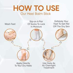 عصا العناية بالقدم مغذية وترطيب عصا العناية بالقدم تطبيق نظيف وسهل-علاج للجلد - Product Image 6