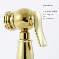 Douchette murale moderne pour bidet, robinets de salle de bain pour appartement et hôtel, ensemble en laiton avec pulvérisation manuelle pour toilettes, auto-nettoyant