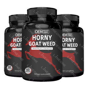Etiquetas personalizadas Homens Suplemento Horny Goat Weed Cápsulas 100% Natural <span class=keywords><strong>Booster</strong></span> Saúde Herbal resistência - Product Image 3