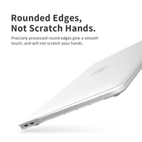 Coque rigide mince de couleur pure pour ordinateur portable pour Macbook étui de protection antichoc pour ordinateur portable pour Macbook Air 13 pouces