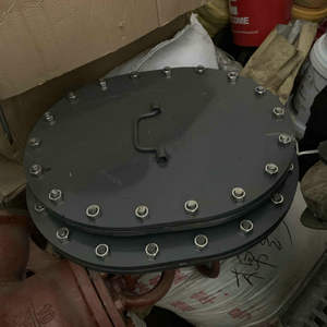 Couverture de trappe d'accès ovale en acier marin à ouverture rapide, type B - Product Image 4