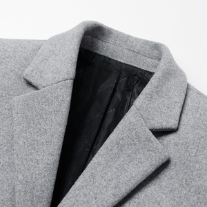 Nouveau Manteau Long en Laine pour Homme Version Coréenne à Bouton Unique – Collection 2026 – Grande Vente - Product Image 4