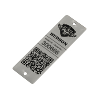 Placa de Identificación de Maquinaria de Acero Inoxidable, Placa de Información de Equipos Grabada Personalizada para Motores, Bombas y Válvulas