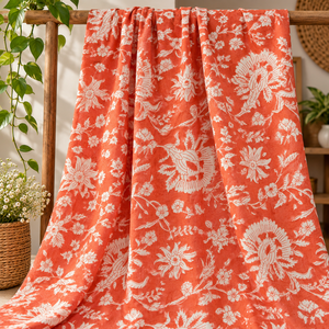 Tissu en coton imprimé pour rideaux, ameublement, vêtements, couture, artisanat et applications de décoration intérieure - Product Image 4