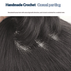 Prótesis Capilar Masculina 60-<span class=keywords><strong>Web</strong></span> Recurve Biological Edge, Cabello Humano 100%, Tejida a Mano, Lisa, Invisible, Sin Costuras, Realista y Transpirable - Product Image 4