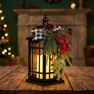 Premium Handmade Iron Candle <b>Lantern</b> Elegant Decorative Holder for <b>Tealight</b> & Pillar Candles Christmas Home & Garden Decor - Product Image 4