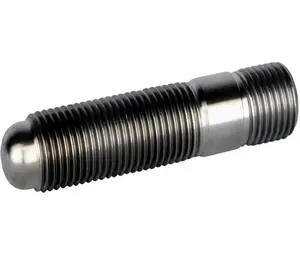 Custom CNC stainless steel hex screw and nuts worm shaft factory Good price