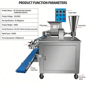 Macchina Automatica Versatile per la Formatura di Torte con Funzione Multi-Riempimento per Snack Bar e Produzione Alimentare - Product Image 6