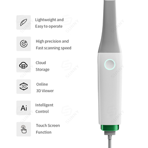 เครื่องสแกนในช่องปากแบบดิจิตอลสแกนเนอร์แบบ all-in-One เครื่องสแกนช่องปากรถเข็นทันตกรรมเคลื่อนที่ - Product Image 2
