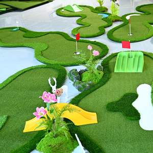 Machine d'entraînement de golf en salle personnalisée à 18 trous avec obstacles mobiles pour l'entraînement et les loisirs - Product Image 2