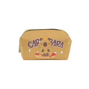 Borsa Cosmetica Capbara 19x11x9cm, Pochette per Trucchi con Design Animale Carino - Product Image 2