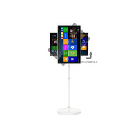 Support pour écran tactile de 32 pouces écran mobile grande tablette électronique PC avec roues moniteur portable Android TV avec caméra