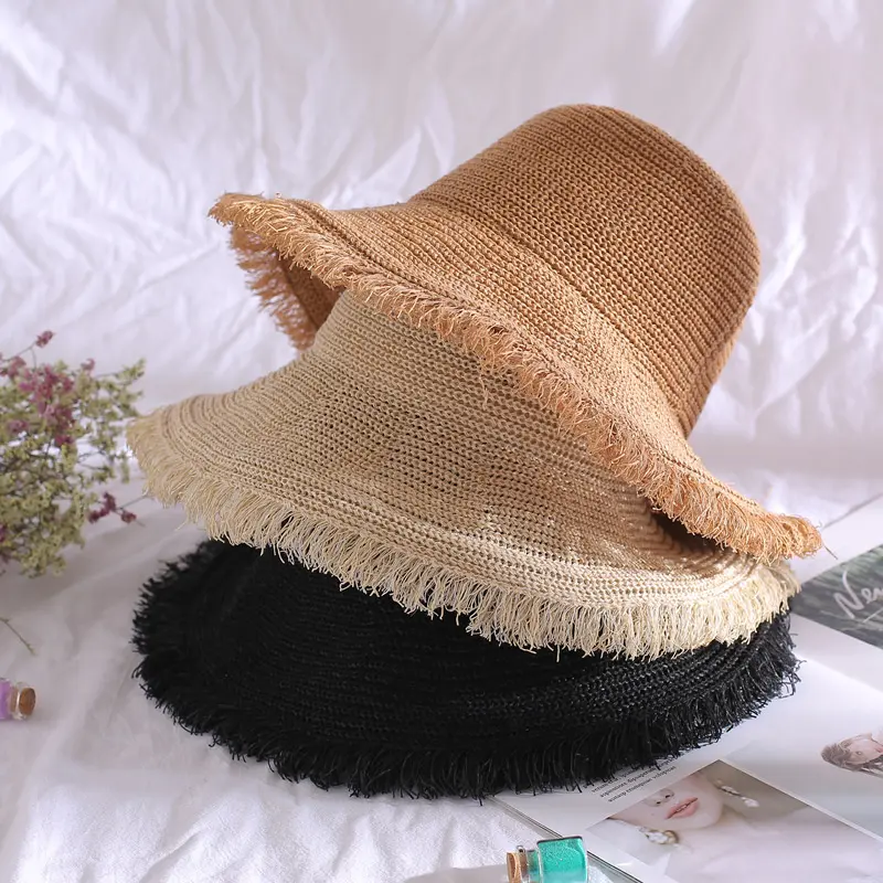 Zomer Strohoeden Met Touw Decoratie Mannen En Vrouwen Stro Bolero Hoeden Hoeden