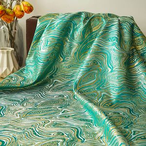 Gran oferta de tela Jacquard a rayas doradas para vestidos de niños, faldas esponjosas de moda, bolsos, telas decorativas Jacquard - Product Image 1