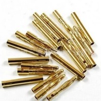 Adaptador de Conector Banana de 2mm, 3.5mm, 4mm, 5.5mm, 6.0mm, 8.0mm, Material de Contacto de Latón, 1P Macho Hembra, Aplicación de Alimentación, IP67, 20A