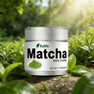 50g de poudre de matcha japonaise de qualité supérieure en boîte |   Biologique, texture fine |   Riche en antioxydants |   Idéal pour les boissons, la pâtisserie et le yaourt - Product Image 2