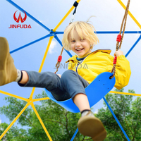 Dôme géodésique de 10 pieds pour enfants, équipement de terrain de jeu sensoriel intérieur et extérieur