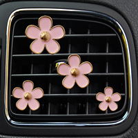Mignon INS coloré mariage cadeaux de noël décor intérieur diffuseur de parfum voiture désodorisant marguerite fleur évent Clip