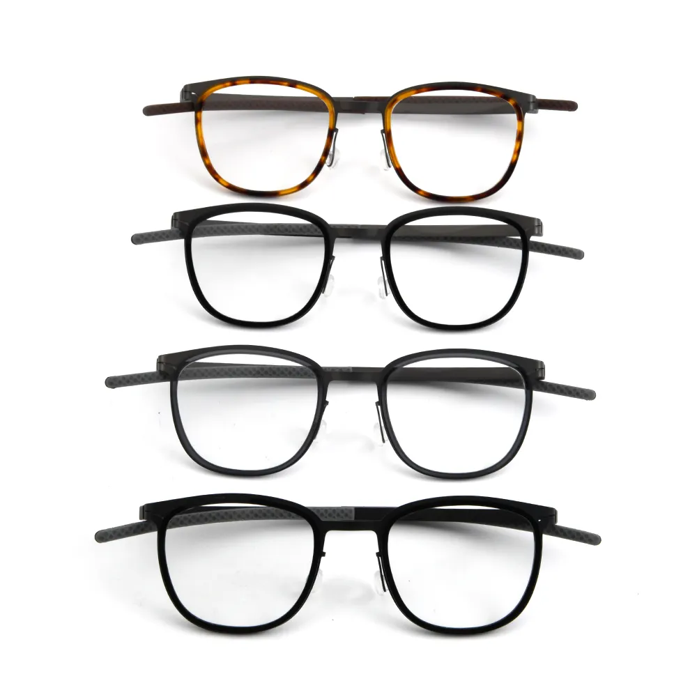 Роскошные титановые металлические дизайнерские стильные очки многоугольная оправа для очков
