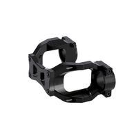 Kit de renfort de fourche en aluminium anodisé noir d'usinage CNC de haute qualité personnalisé pour moto