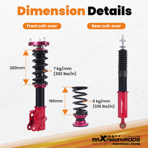 Hệ thống giảm xóc lò xo trụ MaXpeedingrods dành cho Honda Civic 2006-2011 FD1 FD2 FD7 FA1 FG1 FG2 FA5 - Product Image 4