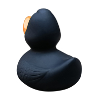 Canard de bain animal en PVC personnalisé de 3 pouces 2024 Noël promotionnel Mini petit canard en caoutchouc lesté en plastique Jouets pour bébé