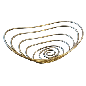 Panier à pain métallique décoratif en aluminium 2024 Panier à fruits tendance Panier à pain pour desserts Design artisanal - Product Image 3