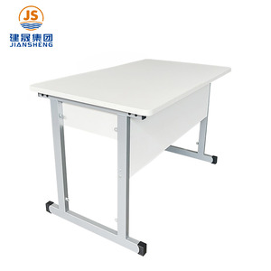 Bureau moderne en métal JS pour professeurs d'école/bureau avec tiroir pour salles de réunion et pupitres de conférence/podium - Product Image 1