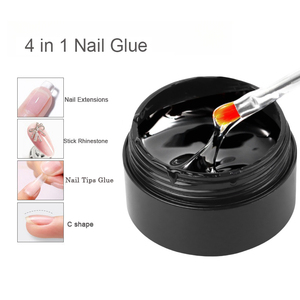 4 en 1 15ml <span class=keywords><strong>Gel</strong></span> UV grueso Pegamento para <span class=keywords><strong>uñas</strong></span> Rhinestone y <span class=keywords><strong>Gel</strong></span> <span class=keywords><strong>de</strong></span> extensión <span class=keywords><strong>de</strong></span> construcción para constructor <span class=keywords><strong>de</strong></span> puntas <span class=keywords><strong>de</strong></span> <span class=keywords><strong>uñas</strong></span> - Product Image 1