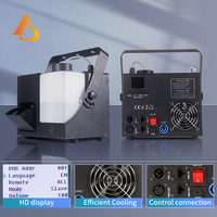 Machine à fumée à eau AICPOSE haute puissance 500 W pour scène, fête, mariage, machine à fumée DMX