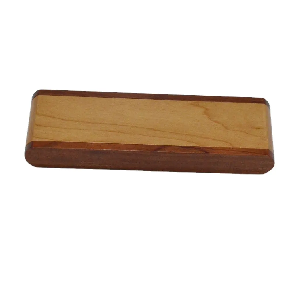 उचित मूल्य के साथ अच्छी गुणवत्ता वाली ठोस लकड़ी का फोल्डेबल लकड़ी का डिस्प्ले पेन बॉक्स