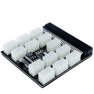 Placa de conexión PSU de 13 puertos PCI-E de 8 pines, convertidor de adaptador de fuente de alimentación de 12V, 6 y 8 pines para DPS-800GB A y DPS-1200FB A