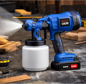 <span class=keywords><strong>Pistolet</strong></span> pulvérisateur sans fil 20V JimBon Factory Wholesale, pulvérisateur de peinture 1000ml, batterie lithium, <span class=keywords><strong>pistolet</strong></span> de peinture sans fil - Product Image 4