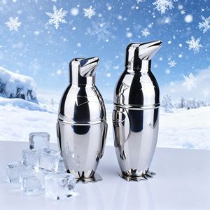 Nuevo diseño, 500ML, acero inoxidable, forma de <span class=keywords><strong>paloma</strong></span> única, Barware, coctelera, herramienta de barman, botella agitadora - Product Image 1