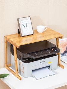 Impresora de escritorio de oficina de hogar multi-funcional de doble capa de computadora estante de almacenamiento fotocopiadora estante - Product Image 6