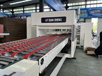 Mesin Pembuat Kotak Karton FFG Kecepatan Tinggi Flexo 4 Warna Mesin Pencetak Karton Mesin Slotter Printer Bergelombang