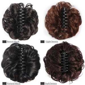 <span class=keywords><strong>Pince</strong></span> à cheveux griffe de requin XS02 pour <span class=keywords><strong>chignon</strong></span> désordonné, boucles volumineuses de mariée, en fil résistant à la chaleur - Product Image 3