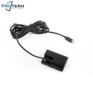 Type-C USB-C PD decoded <span class=keywords><strong>DR</strong></span>-E6 DC Coupler LP-E6แบตเตอรี่ดัมมี่สำหรับ Canon EOS 5D2 5D3 5D4 5DS R 5DSR 6D 6D2 7D 7D2 60D 60Da 80D 70D - Product Image 3