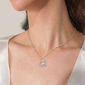 Mryshine rryshine rhinstone 925 אמא תינוקת אמא תינוקת אמא טדי דוב קסם - Product Image 3