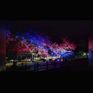 Lámpara de teñido de color IP65 para árboles de Navidad, jardines y eventos al aire libre - Product Image 1