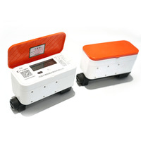 Compteur d'eau à ultrasons de contrôle de vanne DN15/20mm IP68 compteur d'eau numérique prépayé Lorawan 4G NB-IOT fabricant de compteurs d'eau intelligents
