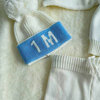 Vêtements pour bébé unisexe, haut et pantalon en tricot décontracté pour bébé, broderie, 100% coton biologique, nouveau-né, manches longues, pull, vêtements pour bébé, vente chaude